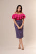 Polka Dot Skirt With Pink Top